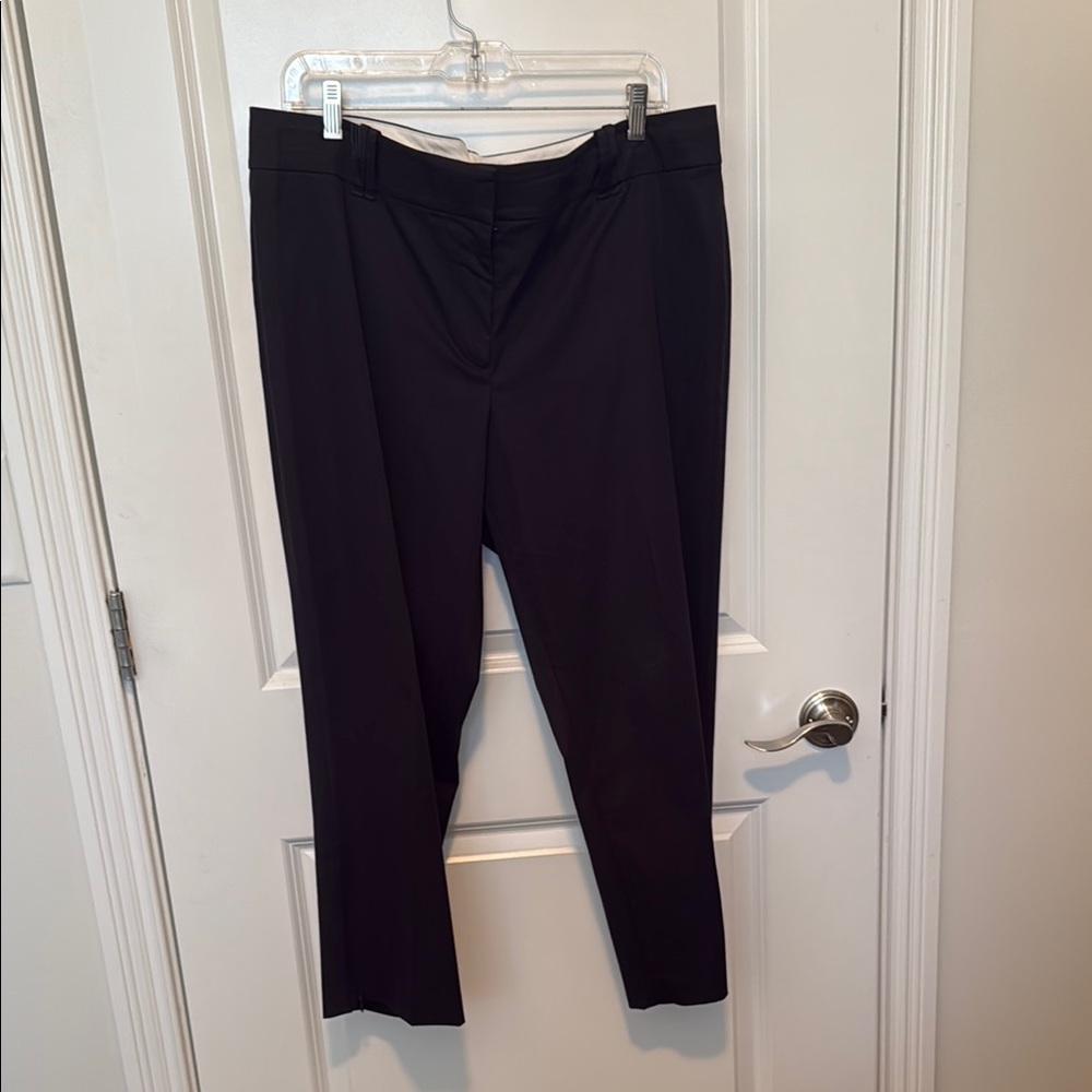 Ann Taylor Black Straight Leg Pants